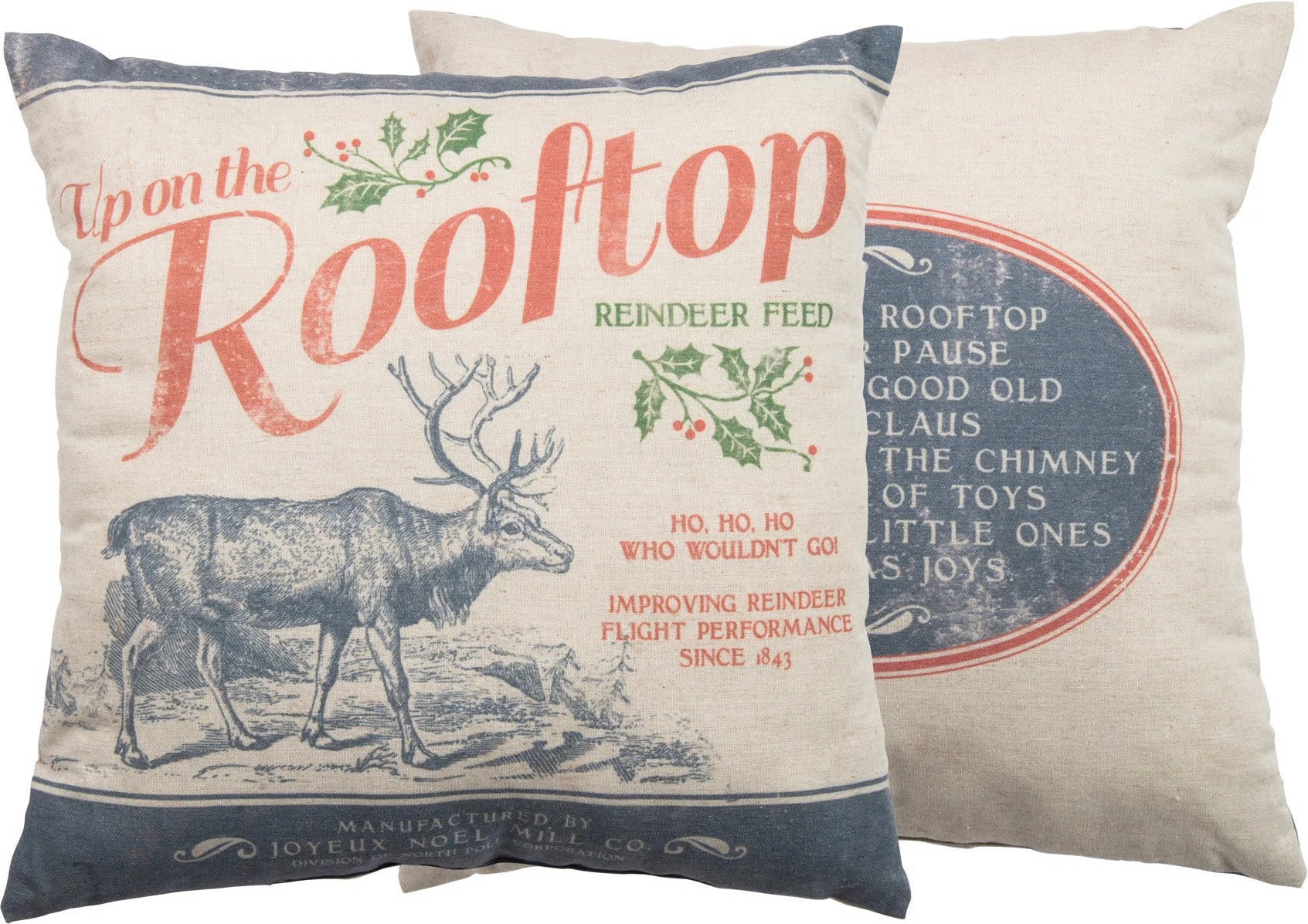 20" Up On The Rooftop Accent Pillow - Image 3