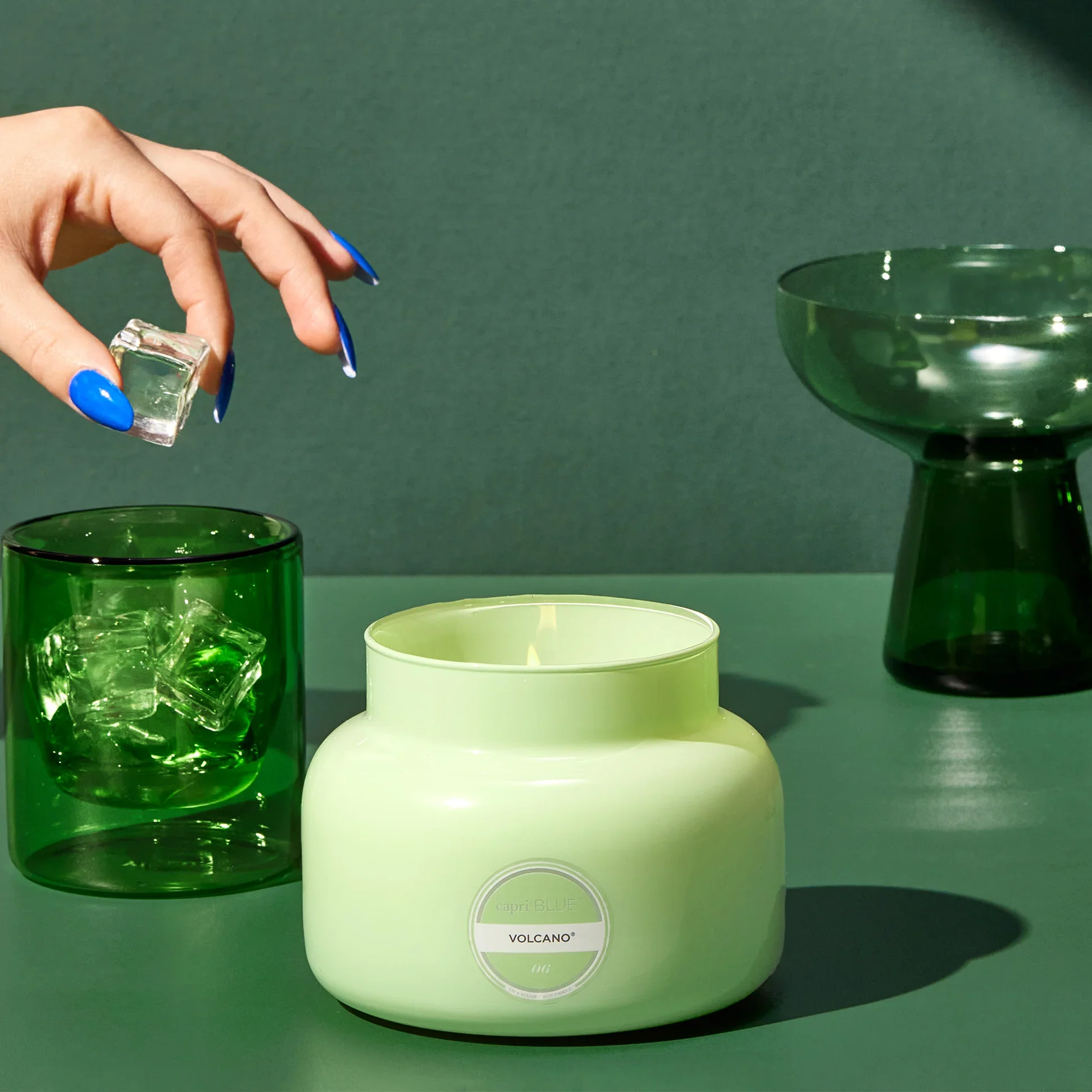 Capri Blue Volcano Iced Matcha Signature Candle - 19oz - Image 3