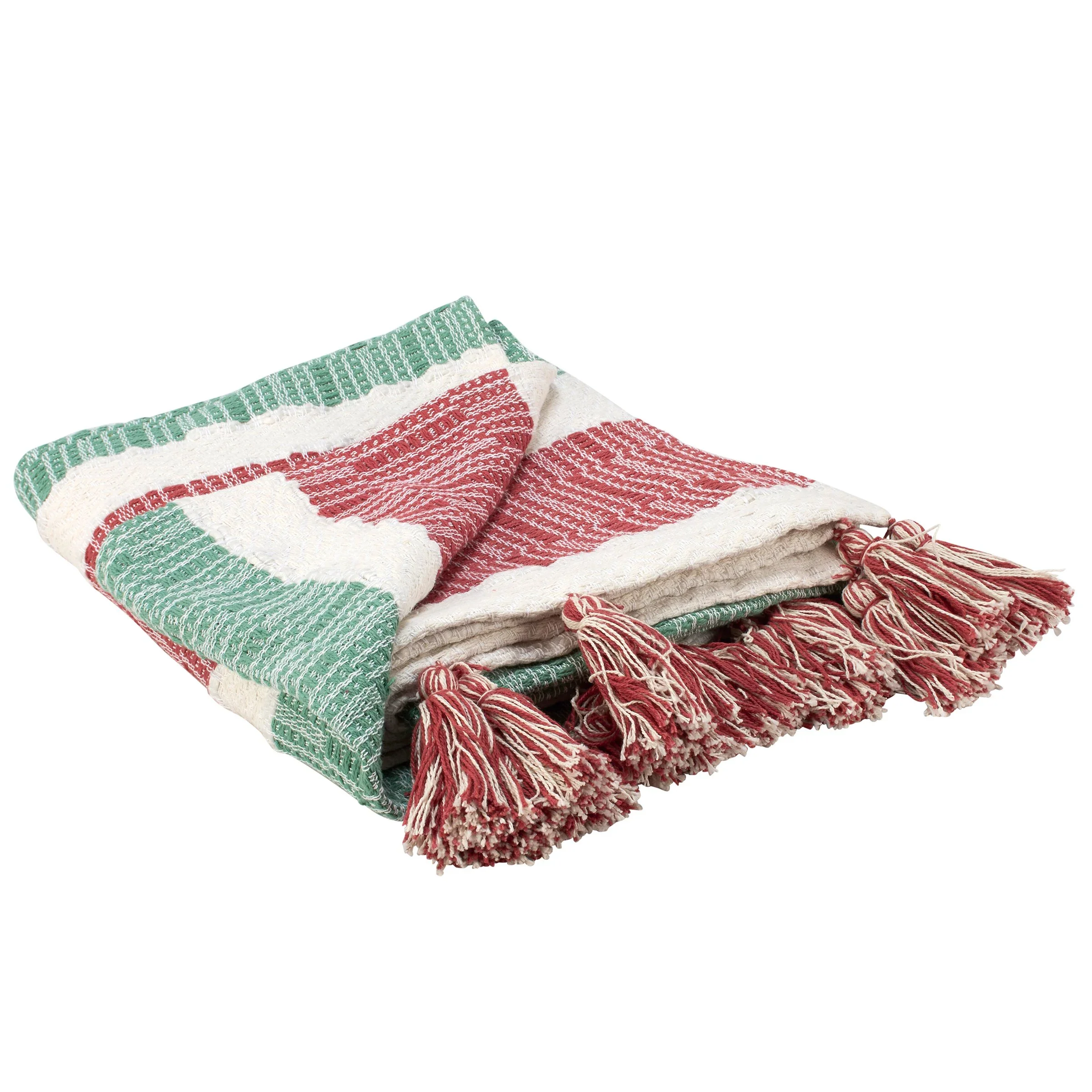 Holiday Striped Throw - Image 3