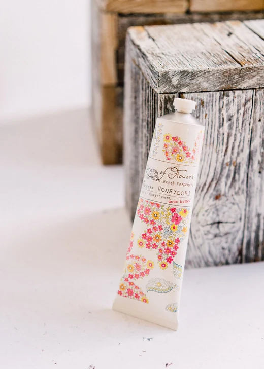 Library Of Flowers Honey Comb 2.3 oz Hand Creme - Image 3