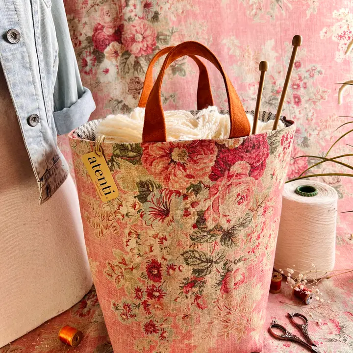 Rosewood Hope Basket Project Bag - Image 3