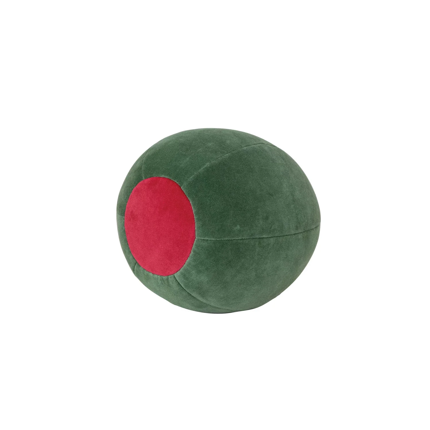 Velvet Olive Shaped Pillow - Image 4